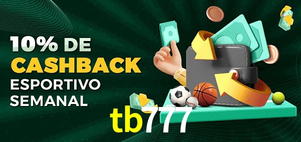 10% de bônus de cashback na tb777